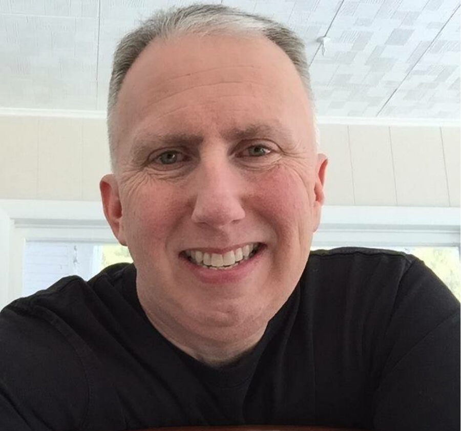 Andrew Ruth, founder of Androbot, smiling